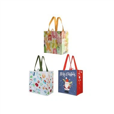 Liten stilig gjenbrukbar gaveveske