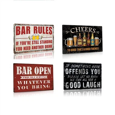 Vintage Bar Pub morsomme skilt